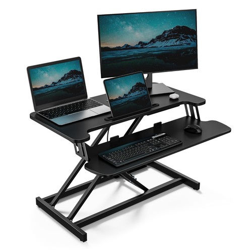 Standing desk converter - desk,