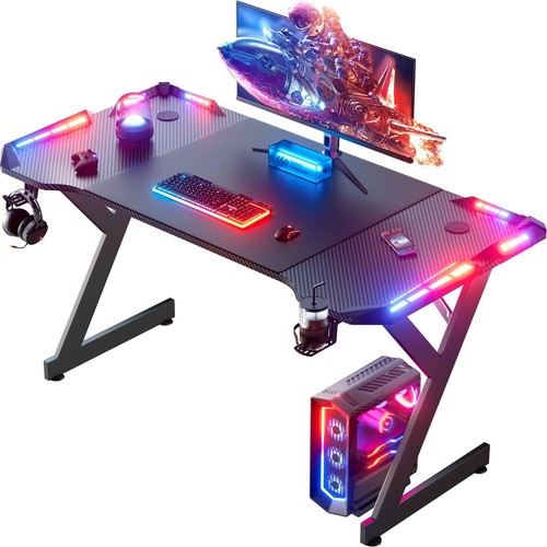 Gaming desk witn led rgb - witn,
