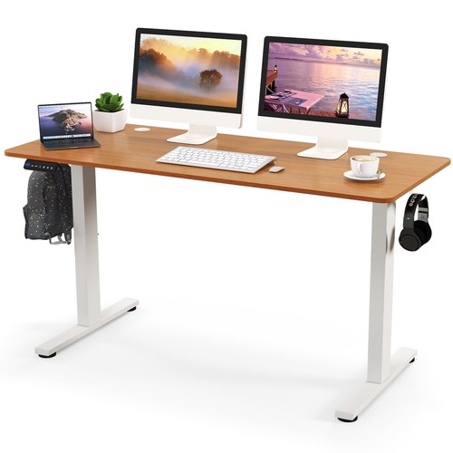 Electric standing desk - standing,