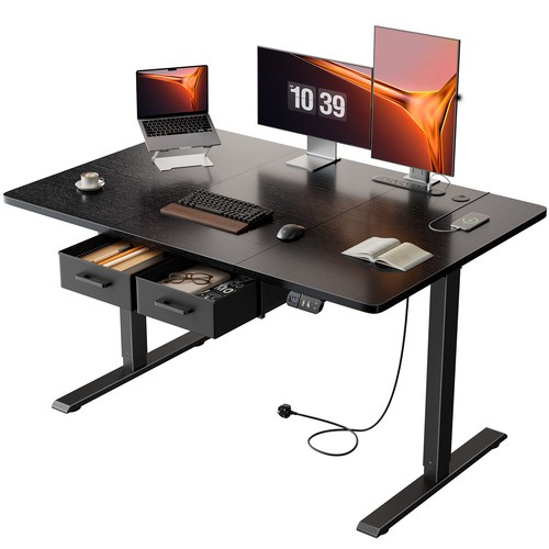 Electric standing desk with - desk,