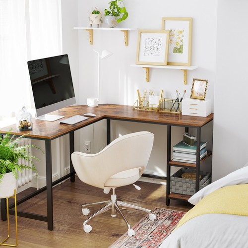 Shape computer desk - computer, corner